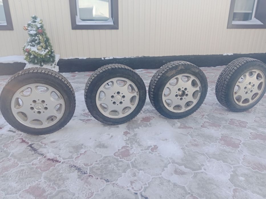 Диски с резиной . Резина почти новая