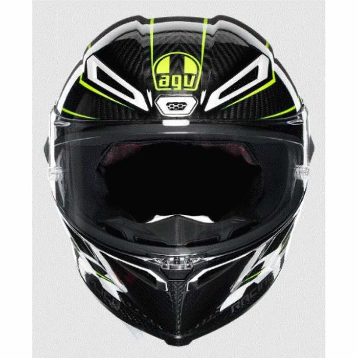 МОТО КАСКА AGV PISTA GP RR Performante Carbon/Yellow/Fluo Размери: M,L