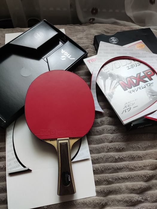 Stiga Infinity vps cu Tibhar MX-P