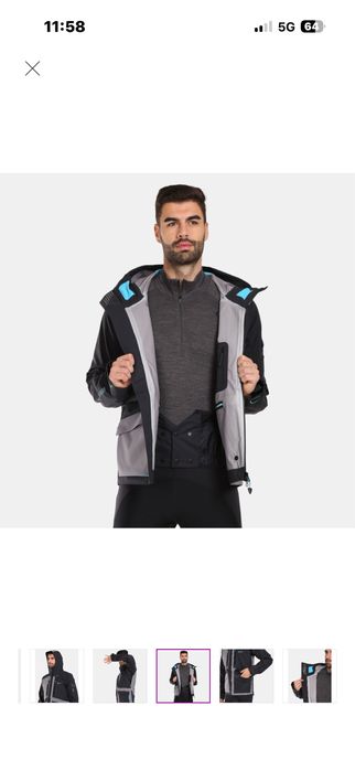 Ски яке (hardshell) KILPI (носено два пъти)