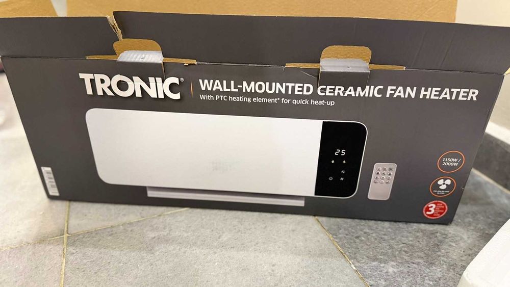 Вентилаторна печка за стена - Tronic