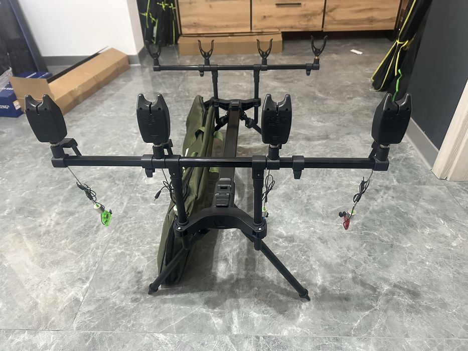 Rod Pod Robinhan 4 posturi – complet echipat cu 4 avertizori + 4 swingeri – nou
