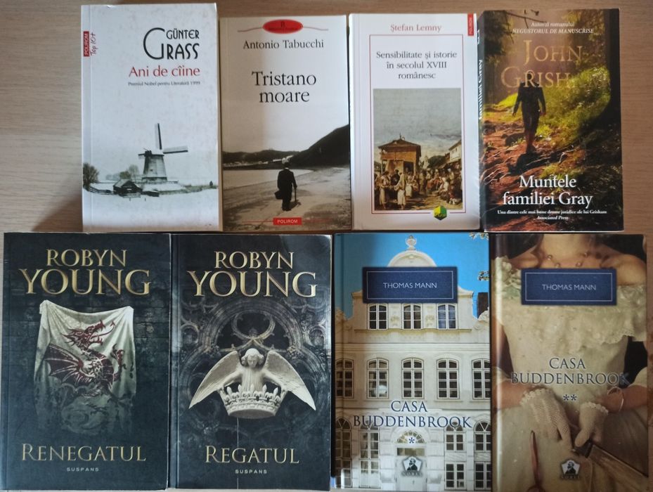 Carti de literatura clasica, literatura moderna (lichidare biblioteca)