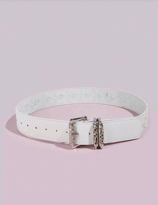 Curea Alba Chrome Hearts 105 cm