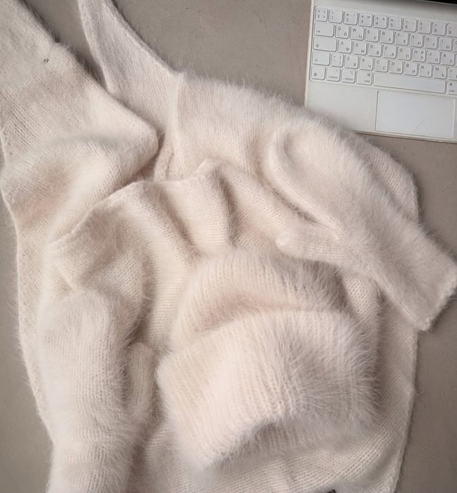 Варежки ангора продаю