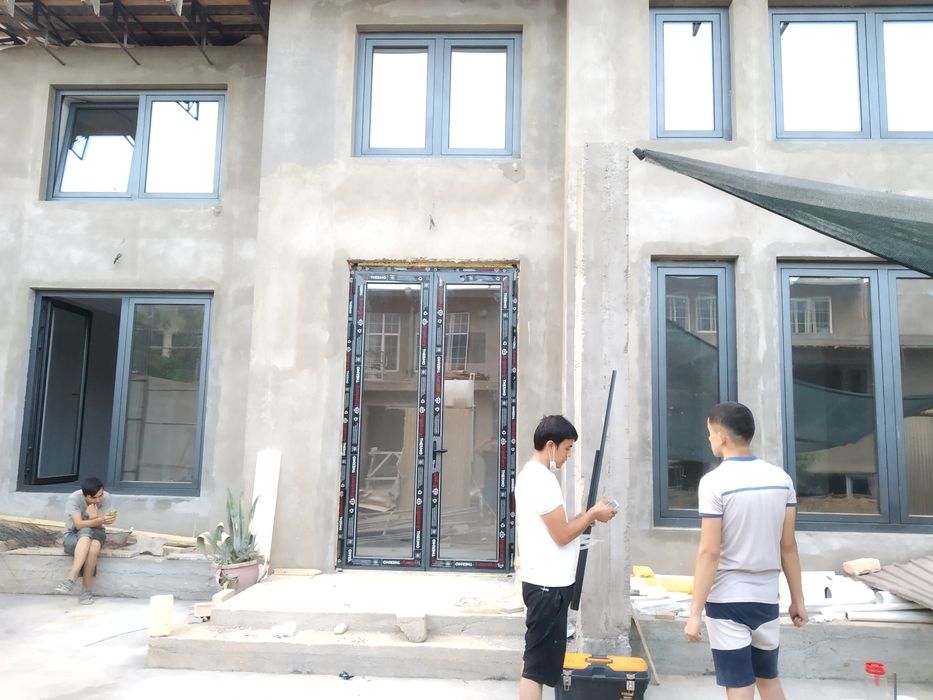 Ремонт пластиковых рам окон и дверей. Пластик алюминий термо стеклянны