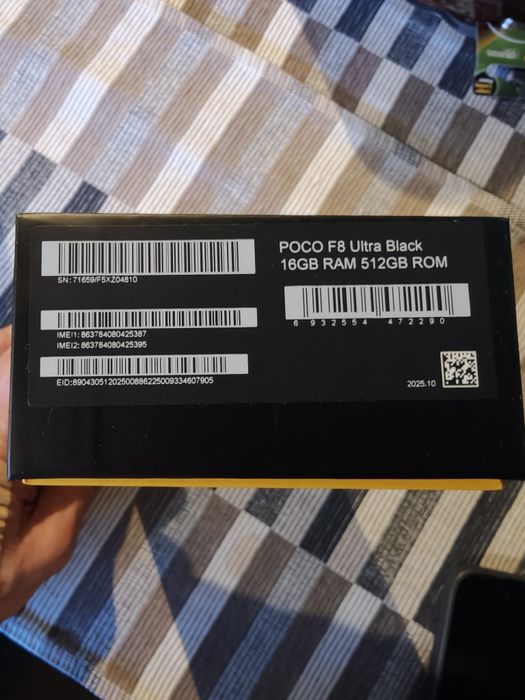 Poco F8 Ultra 512gb 16 ram