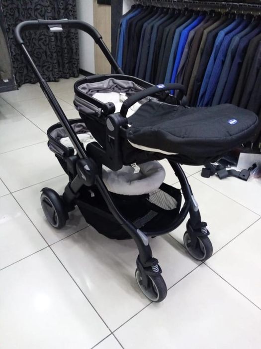 новая коляска chicco для двойни