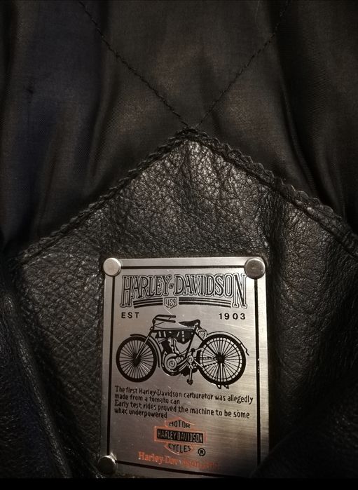 Geaca Piele Harley Davidson Barbati 2XL