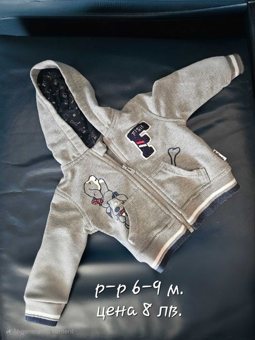 Бебешки дрехи за момче  3-6-9 месеца