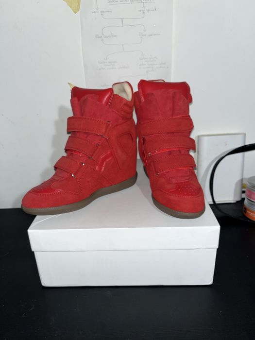 Isabel marant rosii marimea 37