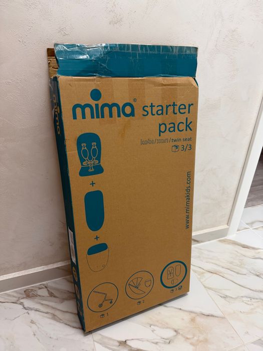 Starter Pack за количка Mima Xari, kobi - Pixel Pink