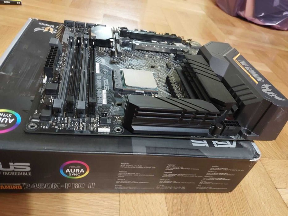 AMD Ryzen 7 5800X + Asus TUF B450M Pro II