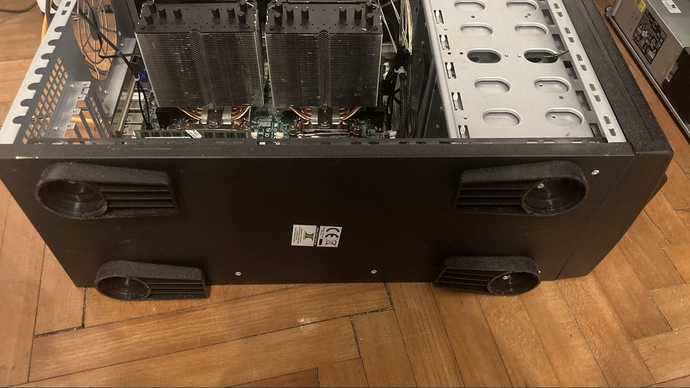 Workstation Server Intel 2x Xeon 12-Cores E5-2690v3, 96 GB DDR4 RAM