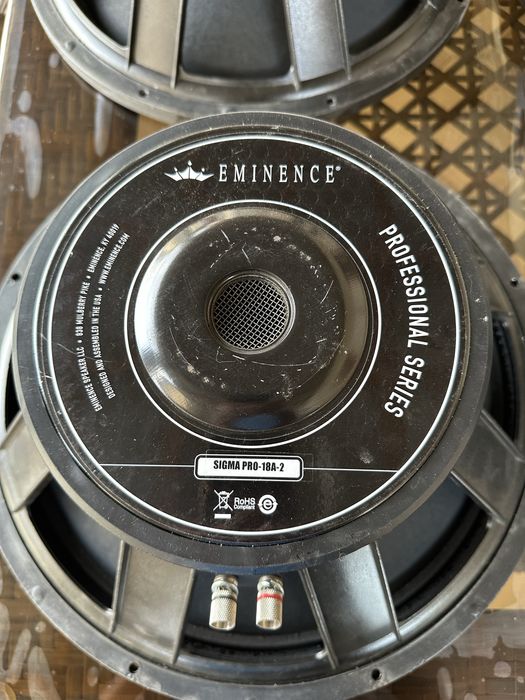 Оригинальные динамики Eminece Sigma Pro18A-2