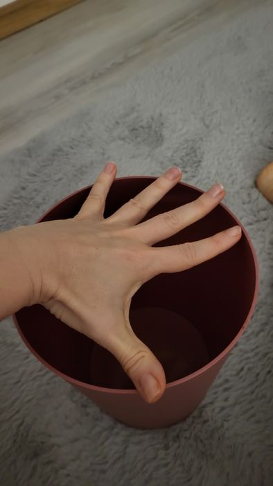 Кошче за боклук, розов