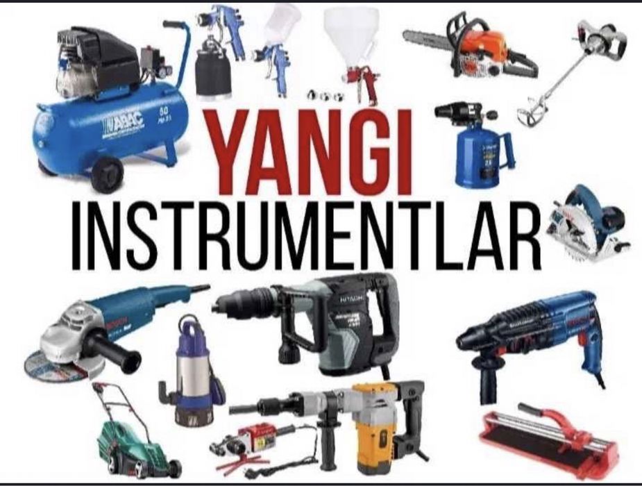 Arenda Karcher, Plitkarez, Svarka, Shlifovka, Trambovka, Instrument.