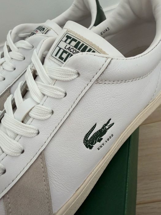 Кеды белые Lacoste 42 размер