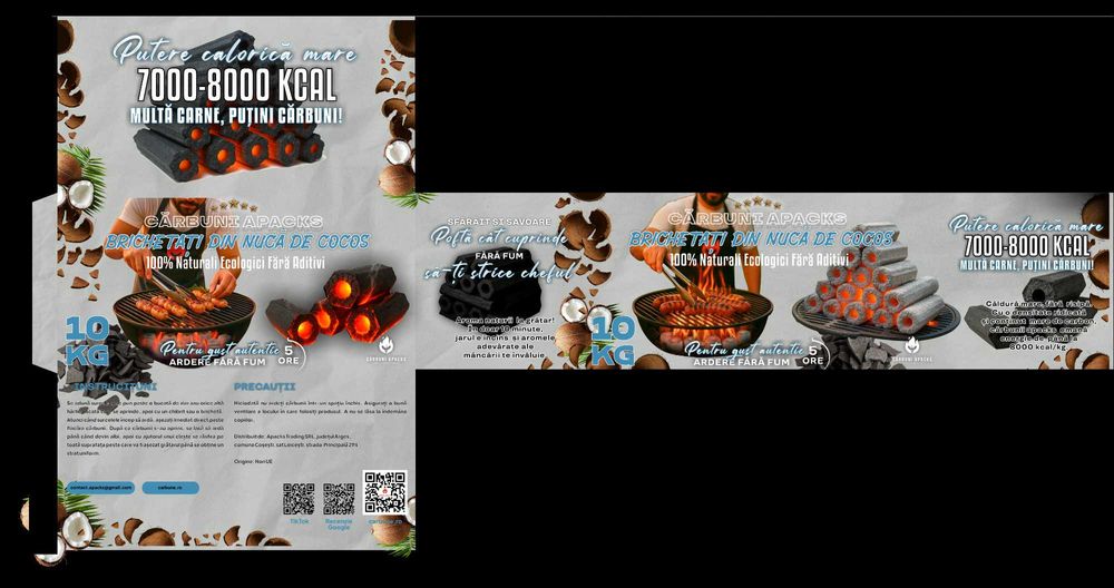 10kg Cocos, 1 Lana, 1 Cana, 1 Cleste, 1 Perie