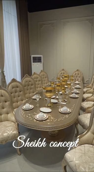 Турецкий Стол Стул Замонавий