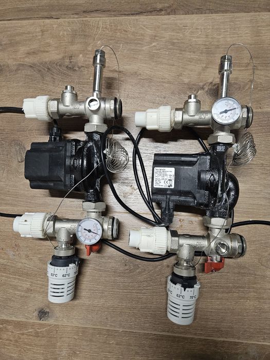 Grup pompare-amestec incalzire in pardoseala