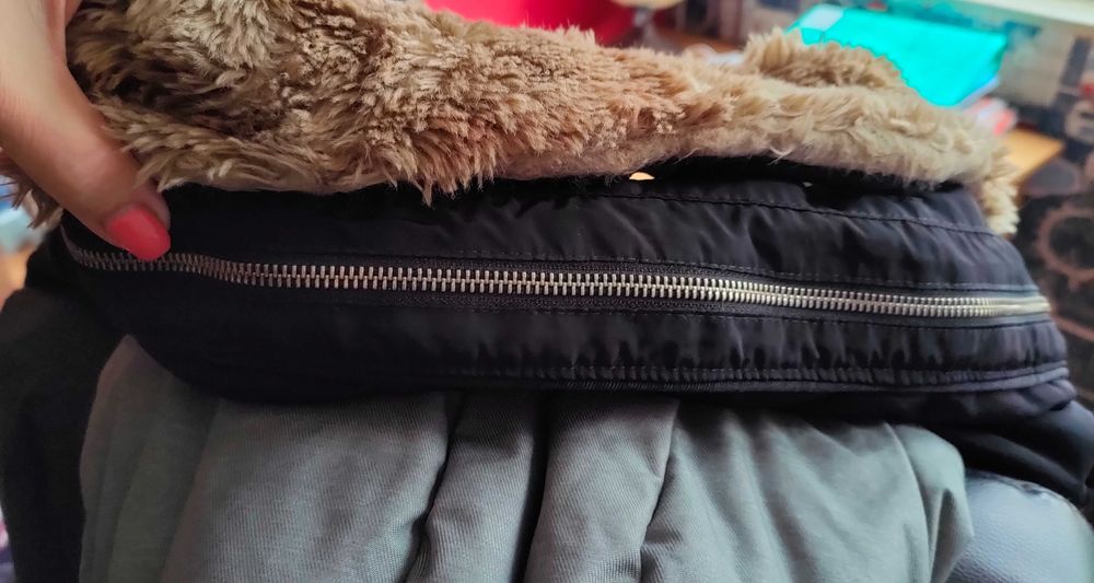 Дамско яке есенно/зимно, черно, размер М