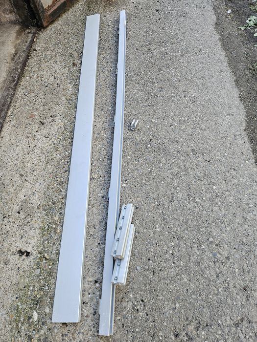 Sina aluminiu pentru usa culisanta de sticla