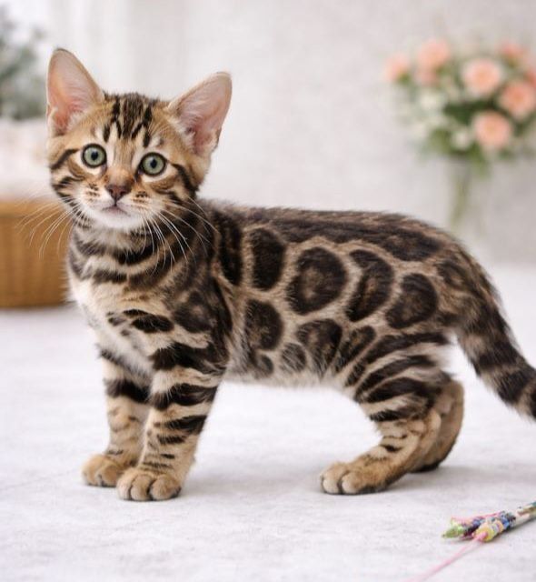 Бенгальские котята