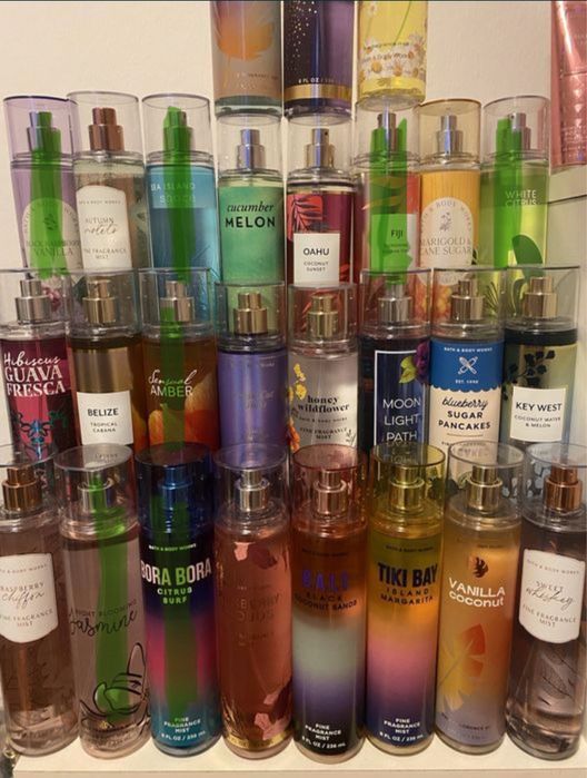Bath & Body Works, spray-uri de corp USA