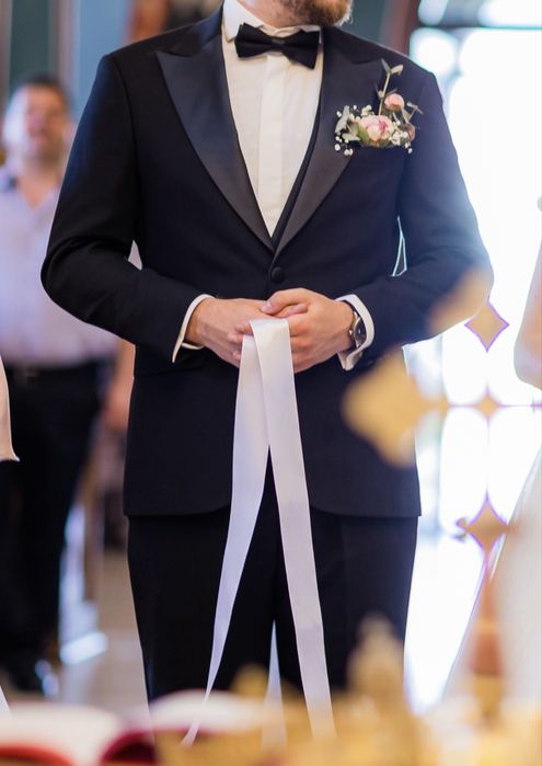 Costum negru Castellini