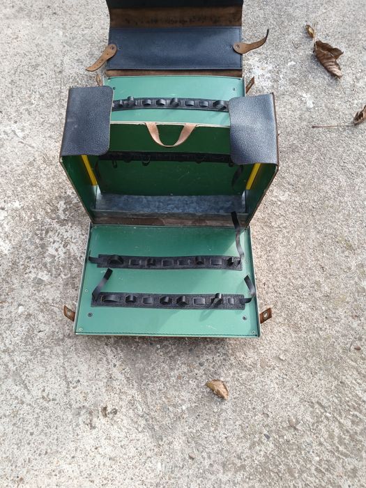 Geantă de scule din piele si autofiletante