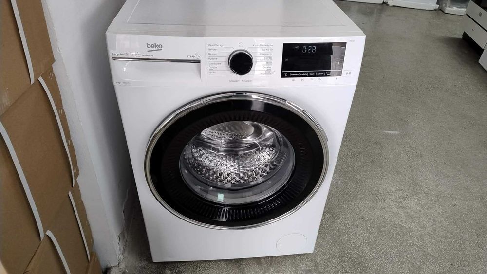 A+++ Инверторна Пералня машина Beko-Беко 8 кг 1400 об/мин Bluetooth & HomeWhiz