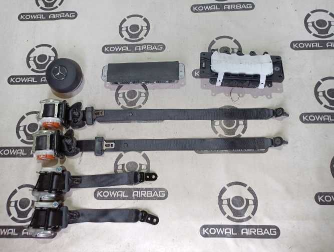 Mercedes Benz GLB kit airbag - plansa de bord - set centuri siguranta