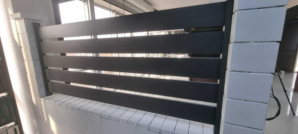 Garduri si porti din lamela aluminiu