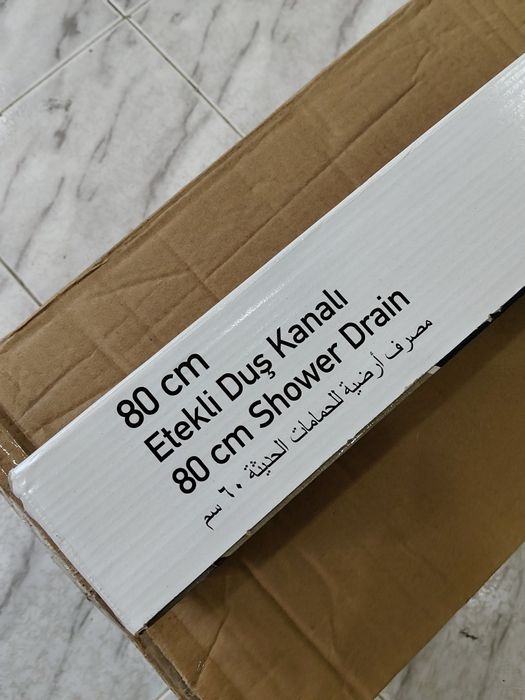 Сифон линеен 80см