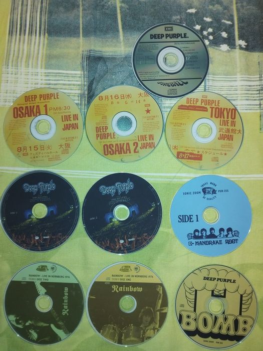 CD дискове с рок музика