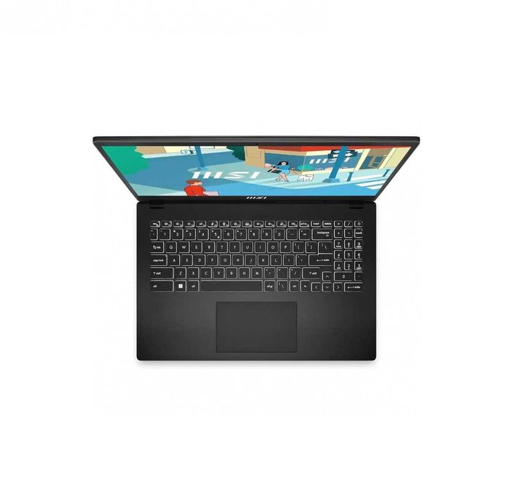 &Ноутбук MSI Modern 15 R5-7530U/DDR4 8GB/512GB/Black/15.6" FHD IPS