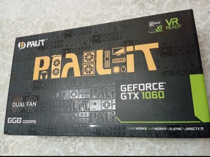 Видеокарта PALIT GTX1060 6 GB ddr5 192bit