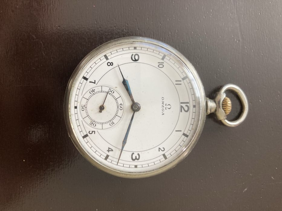 Оригинален швейцарски джобен часовник Omega
