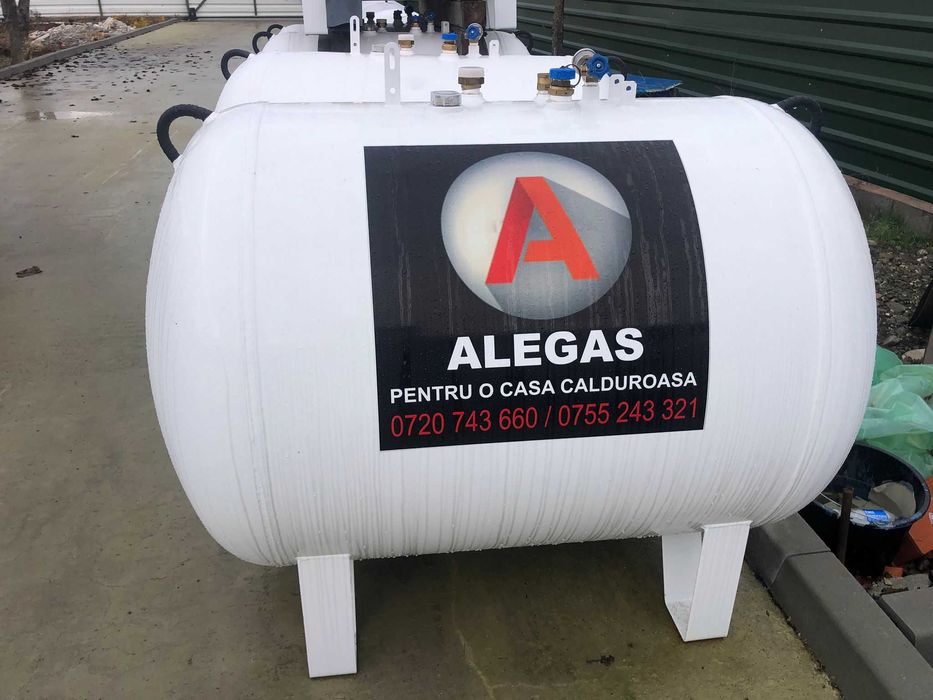 Rezervol GPL, butelie propan 1000,1800,2700L noi,garantie 25 ani