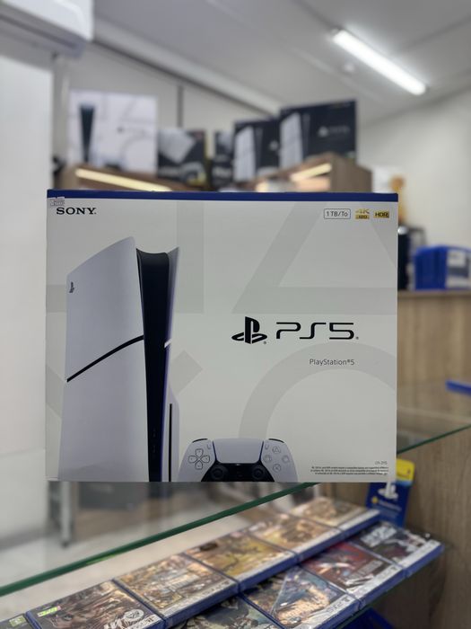 Ps5 slim sd запечатанный с гарантией на 1 год