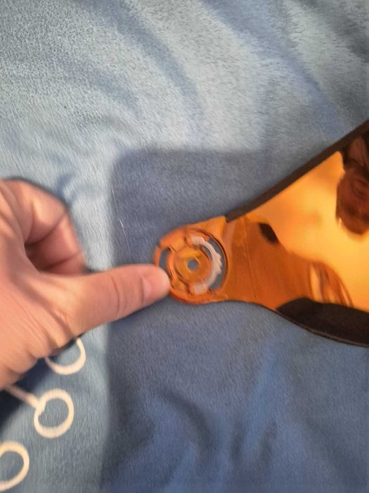 Lentila ski schi portocalie casca MOON , LOCLE , etc