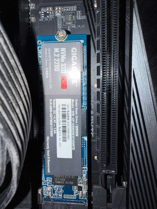 Настолен компютър I5-10400F, RTX 3060 12 GB, AORUS MAINBOARD, RAM 16 GB DDR4