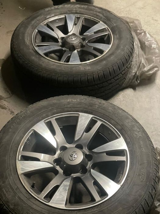 Диски с новой резиной  от Прадо 150.