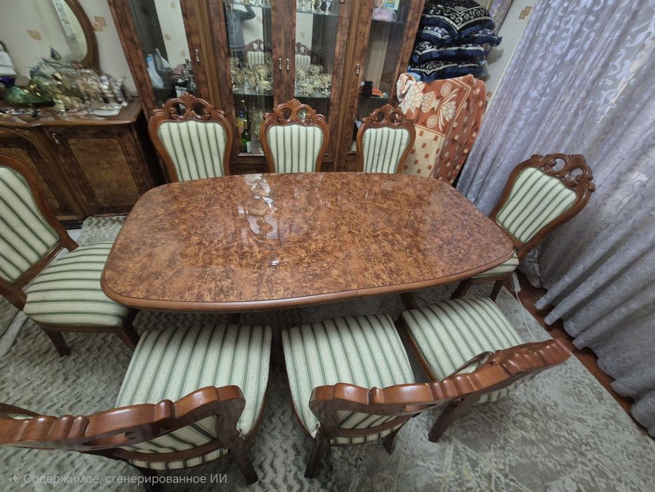 СРОЧНО ИТАЛЬЯНСКИЙ стол стул сотилади