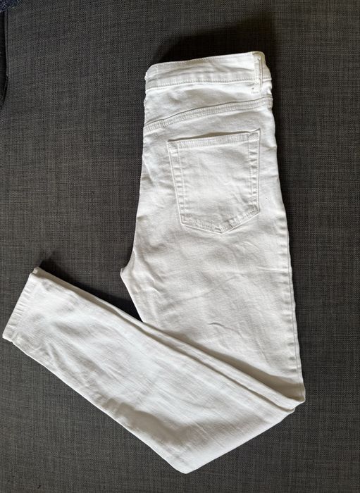 Бели Дънки Primark с висока талия