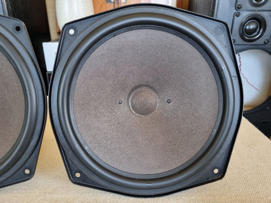 Set Difuzoare Mid/Bass Revox. 6 ohms, 70 watts, 23,5 cm. Impecabile