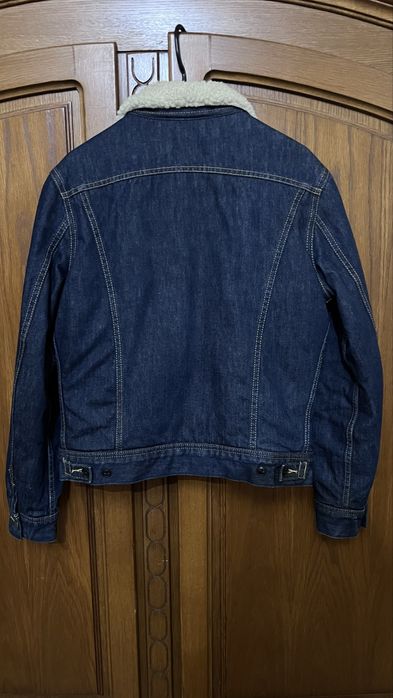 Geaca Lee de blugi denim captusita S