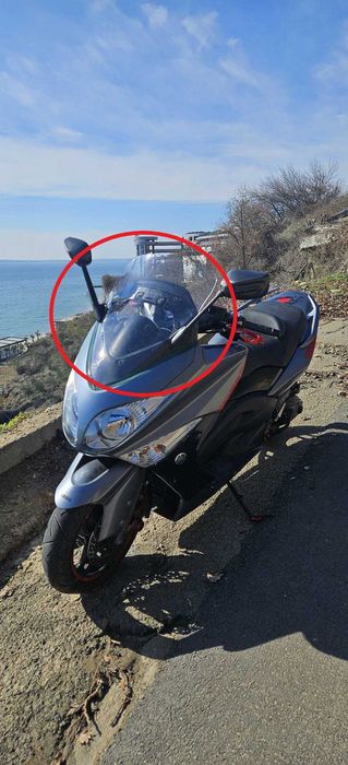 YAMAHA T-MAX, 2008-2011 пластмаси и спойлери