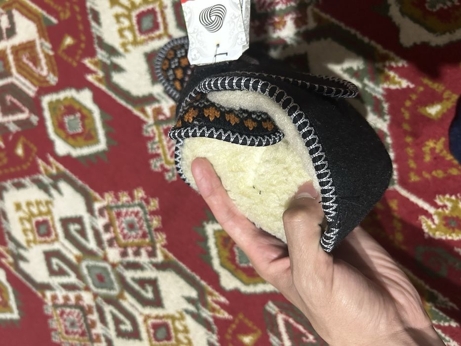 Сапоги из шерсть